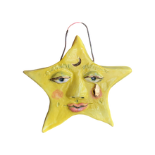 Load image into Gallery viewer, Star Boy Wall Hanger with 14k Gold