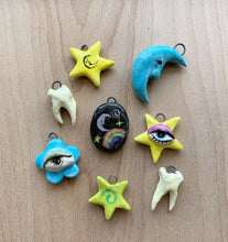 Load image into Gallery viewer, Ceramic Teeth Charms (for necklaces, earrings, etc.)