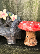 Load image into Gallery viewer, Ceramic Fairy Mushroom House
