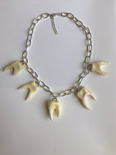 Load image into Gallery viewer, Made To Order- Teeth Chain Necklace
