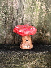 Load image into Gallery viewer, Ceramic Fairy Mushroom House