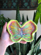 Load image into Gallery viewer, Ceramic Butterfly Jewelry Dish