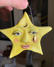 Load image into Gallery viewer, Star Boy Wall Hanger with 14k Gold