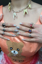 Load image into Gallery viewer, Made To Order- Teeth Chain Necklace