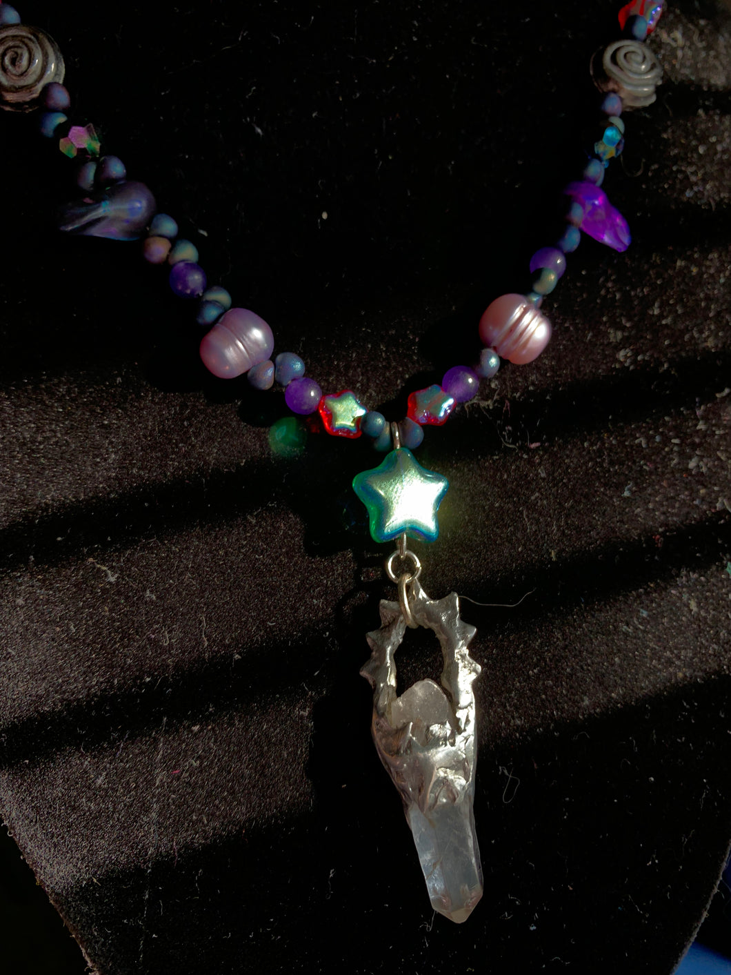 Dark Crystal Necklace