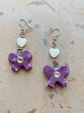Load image into Gallery viewer, Orchid Baby Earrings
