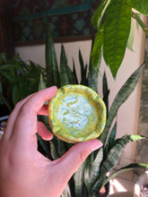 Load image into Gallery viewer, Mint Leaf Ceramic Ashtray
