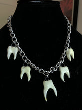 Load image into Gallery viewer, Made To Order- Teeth Chain Necklace
